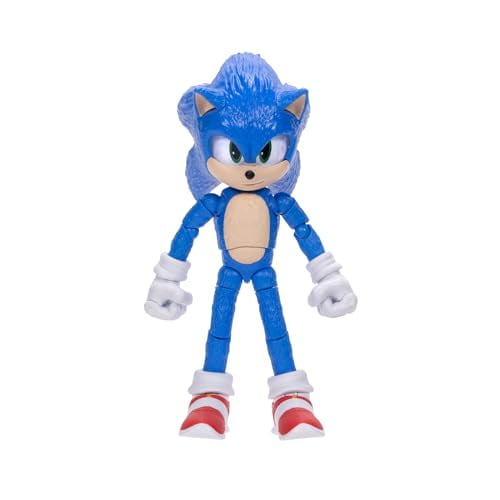 Figura De Colección Sonic The Hedgehog Sonic 3 Movie 5 Pulgadas