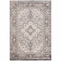 Deco2Day - Alfombra Bergen E - 250 X 350 Cm - Beige / Gris