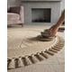 thumbnail image 5 of Alfombra Redonda Estilo Boho Chic con Flecos Textura sisal 80cm, 5 of 8