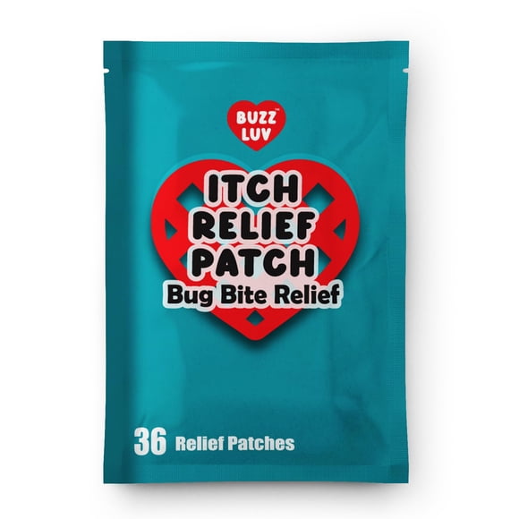 Bite Patch BUZZLUV Alivio Natural de la Picazón – Pack de 36