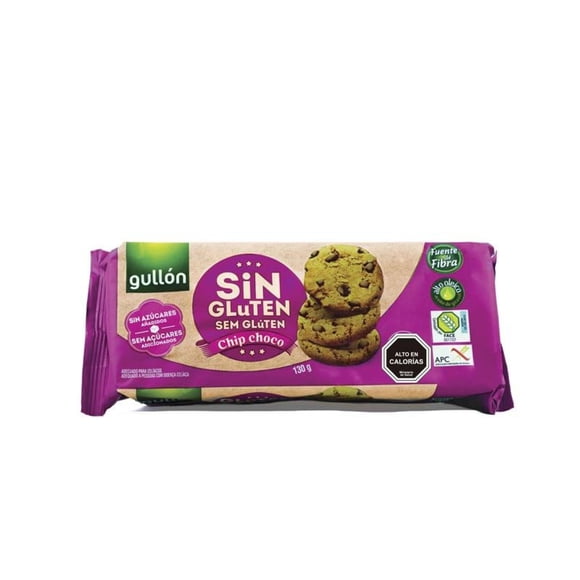 Galelta con Chips de Chocolate Sin Azúcar y Gluten, 130 g