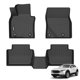 thumbnail image 1 of Alfombrillas de piso ANBINGO para Mazda CX-30 2020‑2025 TPE negro, 1 of 7