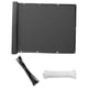 thumbnail image 3 of La Cubierta De HDPE Para Balcón Incluye 24 Bridas Para Cables De 90 X 300 Cm Para Terraza Exterior De Porche, Color Negro, 3 of 5