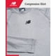 thumbnail image 2 of Base Layer Top New Balance Boys, aislante de compresión, gris 14-16, 2 of 3