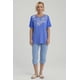 thumbnail image 2 of Polera Mujer Estampada Azulino, 2 of 8