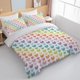 thumbnail image 3 of Purple Unicorn Full Bedding Set for Kids Boys Girls Glitter Galaxy Unicorn Duvet Cover 3 Piece Space Unicorn Comforter Cover, 3 of 5