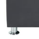 thumbnail image 2 of Pouf Cali 1c Felpa 12 Gris, 2 of 4