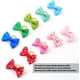 thumbnail image 3 of 60 lazos pequeños para el pelo con gomas elásticas para cachorros, accesorios hechos a mano para el cuidado de mascotas (color aleatorio), 3 of 5