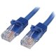 thumbnail image 2 of Cable Ethernet StarTech.com 1,2 m Azul sin enganche Cat5e, 2 of 3