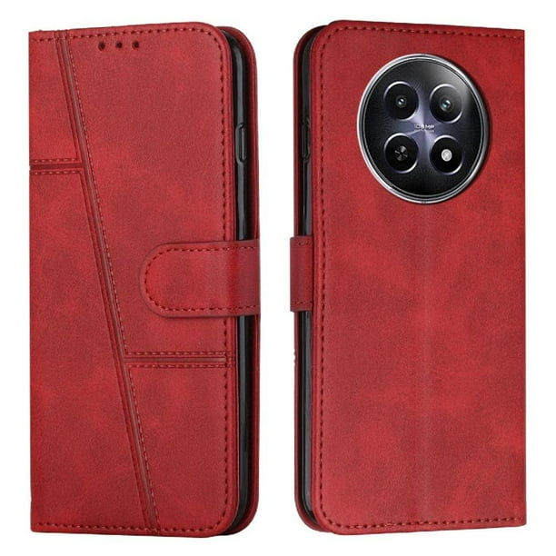 Funda Flip Para Realme 12 5g – Carcasa Delgada Y Resistente A Impactos Con Soporte Para Uso Diario Y Profesional
