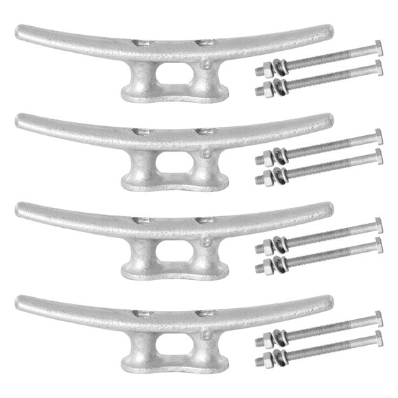 Cabos para Muelle VEITHI de Hierro Fundido Galvanizado 20 cm Paquete de 4