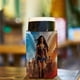 thumbnail image 5 of Mujer Maravilla Funda enfriadora de latas, aislante de bebidas para mantener frías o calientes, funda térmica plegable para latas, portabebidas reutilizable, 5 of 6