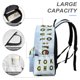 thumbnail image 4 of Tokyo Ghoul-theme Backpack, Campus style schoolbag Bookbag with Adjustable Shoulder Straps And Large Zip Compartment, Unisex Travel Bags.42x30x15cm, 4 of 6