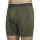 thumbnail image 3 of Calzoncillos bóxer adidas para hombre, paquete de 3, verde oliva/negro/gris ónix, microfibra, XL, 3 of 3