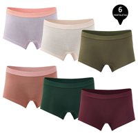 Giovacchino - Pack De 6 Calzones Boxer Pantaleta Bambú Mujer