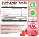 thumbnail image 2 of Gomitas NAC Mchokuu 1000 mg Antioxidante y Apoyo Inmunológico, 2 of 3