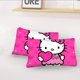 thumbnail image 2 of Hello Cat Kitty Pink Heart Cartoon Style Duvet Cover Set Cotton Bed Cover - 3pcs Bedding Set - Girls Boys Kids Bedroom Bed Set - Hello Cat Kitty Kawaii Bedding Decor, 2 of 3