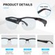 thumbnail image 2 of Gafas Inteligentes RERBO Bluetooth 5.0 Polarizadas Gris, 2 of 7