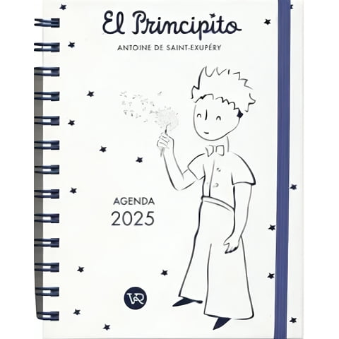 Top10Books - Agenda El Principito 2025 Blanca Antoine Saint Exu