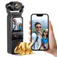 thumbnail image 1 of Cámara para Vlogging Tauboly 4K con Estabilización y 64GB, 1 of 8