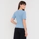 thumbnail image 2 of Polera Mujer Rib Botones Celeste Corona, 2 of 5