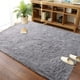 thumbnail image 2 of Alfombra Merelax, moderna, suave y esponjosa, peluda, 120 x 180 cm, color gris, 2 of 8