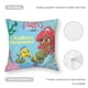 thumbnail image 5 of Ariel Junior Fundas de almohada de terciopelo con tema, regalos de funda de almohada, decoración para el hogar, cojín de lanzar, regalo de cumpleaños para fans y parejas.61*61cm., 5 of 6