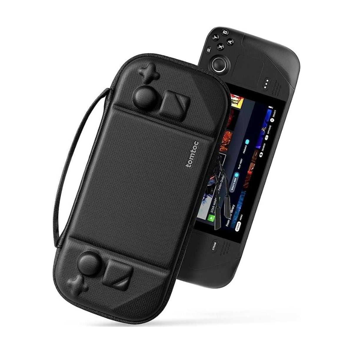 Tomtoc - Estuche Fancycaseg38 Para Steam Deck Negro