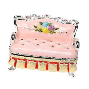 Ioensy - Joyero De Forma De Muebles Case De Almacenamiento Creativo Para El Collar De Bodas Sofá Para Mujeres