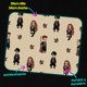 thumbnail image 2 of Mousepad 20x24 Cm - Diseño Wizarding Trio Chibi Pattern, 2 of 2