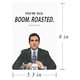 thumbnail image 2 of Tarjetas de cumpleaños Gonzey The Office Michael Scott Boom Roasted, 2 of 4