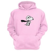 Genérico - Polerón Canguro Snoopy Rosa Talla Xl Unisex