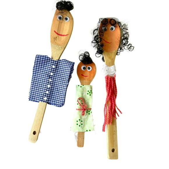 Familia de titeres