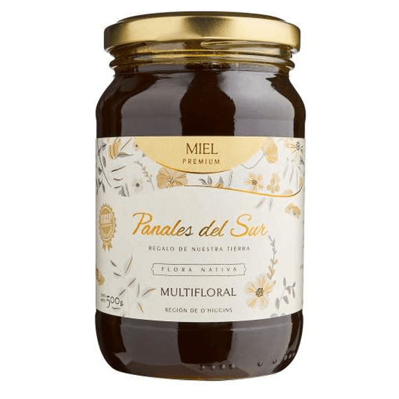 Frasco Miel De Abeja Vi Y Vii Región Flora nativa