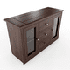 thumbnail image 3 of Buffet Berlin Madera Chocolate Vidrio, 3 of 4