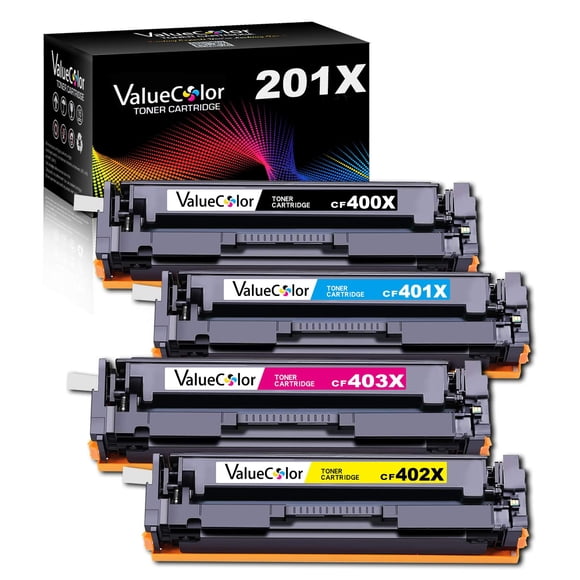 Cartucho de Tóner Compatible ValueColor CF400X para HP 201X 201A