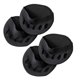 thumbnail image 4 of Almohadillas Para El Metatarso Almohadillas De Algodón Con Forma De Bola De Los Pies Plantillas Antideslizantes Soporte Negro, 4 of 5
