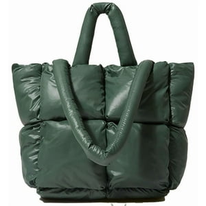 Bolso De Hombro Avilego Puffer Mini Down Satchel Para Mujer