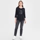 thumbnail image 4 of Polera Mujer Manga Larga Print Negro Corona, 4 of 5