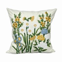 Genérico - Fundas De Cojines Bordadas A Elección 45X45 Diseño 63 Color Blanco