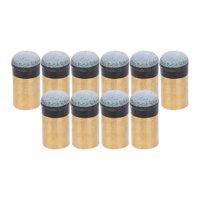 Ioensy - 10 Uds. Puntas De Taco De Billar/Snooker Atornilladas Tipo 4 Tamaños Diámetro Roscado 10Mm