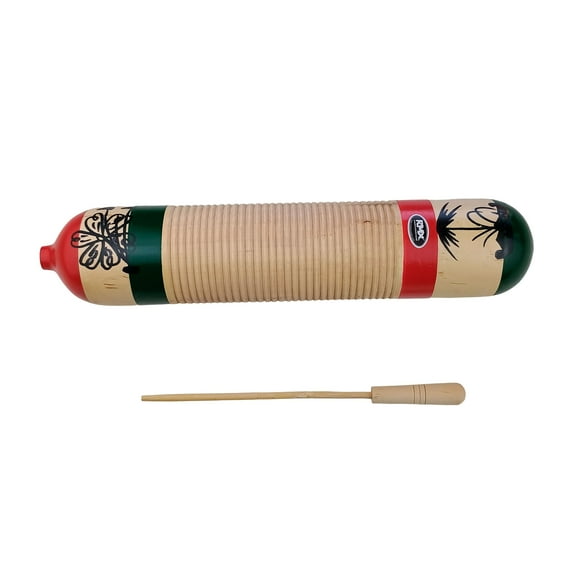 Guiro de madera Mod Re-34 marca RMX. Casamoya.cl