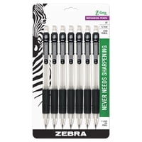 Lápiz Mecánico Zebra Pen Z-Grip De 0,7 Mm Hb #2 Graphite, Paquete De 7