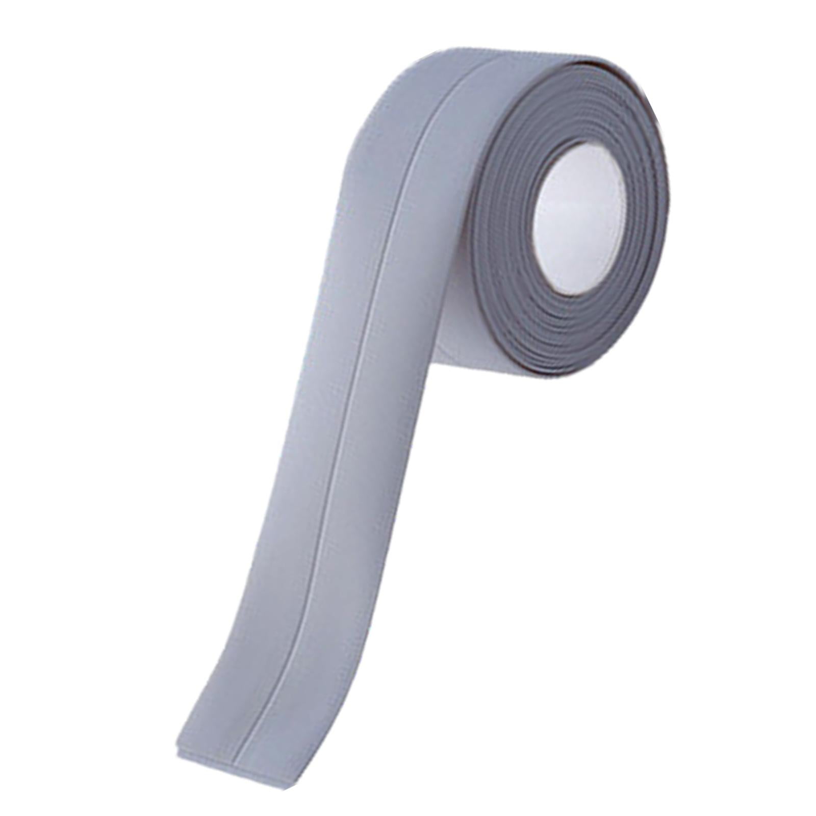 Magideal - Cinta De Sellado De Tira De Calafateo, Pvc, Multiusos, Impermeable, Sellador De Azulejos De Ducha, Cinta Selladora Para Encimera, Lavabo, Bañera, Baño