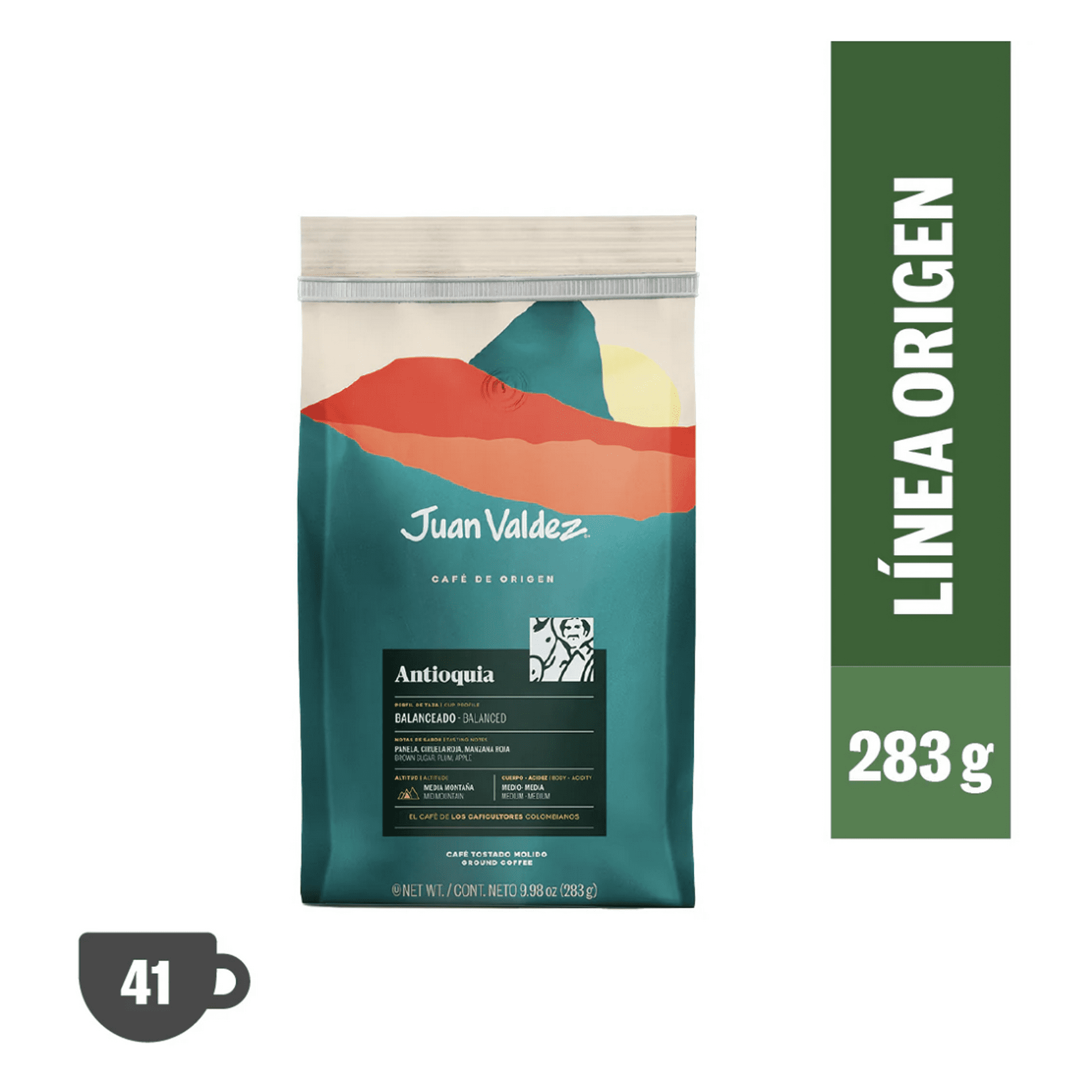 Café Molido Juan Valdez Antioquia 283g