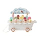 thumbnail image 1 of Carrito de helado de madera para jugar, juego de mesa de helados, juguetes educativos tempranos, juego de simulación para niños de 3, 4, 5 y 6 años, r blanco, 1 of 5