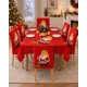 thumbnail image 2 of Set De Mantel Navideño 140x220 cm Con 6 Fundas De Silla, 2 of 8