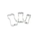 thumbnail image 2 of Molde galletas hueso 3 piezas Acero inoxidable, 2 of 3