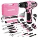thumbnail image 1 of Juego De Herramientas Pink Con Taladro Eléctrico 108 Piezas Con Caja De Herramientas, 1 of 9