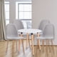 thumbnail image 2 of Juego De Comedor Redondo De 4 Sillas Blanco, 2 of 6